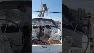 Hırvatistan Biograd Kornati Marina da kızımızı çıkışa hazırlıyoruz ⛵️⚓️🛟😍 sailing catamaran [upl. by Pierre]