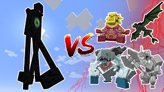 Endersent VS Mowzies Mobs  Mob Battles In Minecraft [upl. by Retrop176]