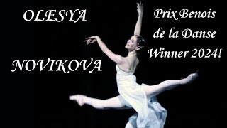 Olesya Novikova 2024 Winner of the Prix Benois de la Danse [upl. by Eicyaj718]