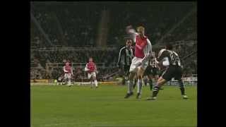 Bergkamps wonder goal against Newcastle United [upl. by Ystap419]