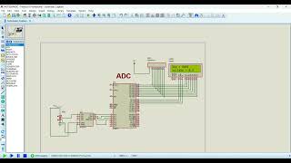 ADC Interfacing with 8051 MCP3204 [upl. by Ettenrahc]