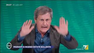 Gianni Alemanno a Renato Accorinti spopoliamo lAfrica e portiamoli tutti qui da noi Basta [upl. by Gula428]