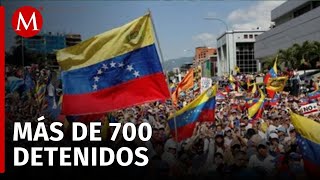 Continúan las protestas en Venezuela tras los resultados electorales [upl. by Starla]