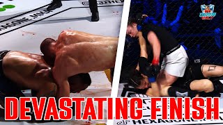 Hexagone MMA Highlights Explosive Power and Perfectly Timed Finishes mma mmaonly hexagone [upl. by Idonna]