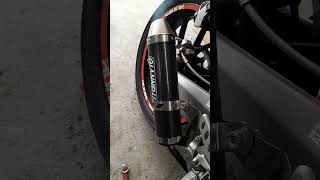 Aprilia RS50 Dźwięk tłumika Giannelli Exhaust Sound Giannelli Aprilia [upl. by Eicyak]