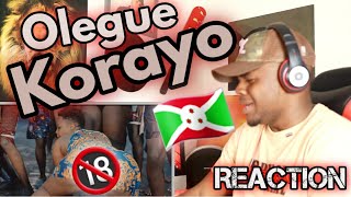 Olegue  Korayo Official VideoREACTION [upl. by Thierry]