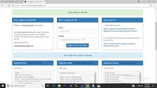 HOW TO SEND SMS USING WAY2SMS API IN ASPNET [upl. by Hamian101]