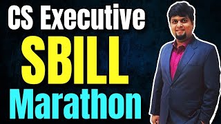 🔥SBILL  SBEC Brahmastra Marathon for June 2024 Exam  PART 3 🔥CS Executive SBILL  SBEC Marathon [upl. by Anneyehc]