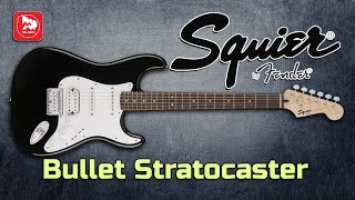 Fender Squier Bullet Stratocaster SSSampHSS Hard Tail недорогие стратокастеры [upl. by Yeltsew340]