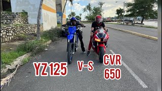 Mi primera carrera en mi YZ 125 vs CVR 650 Sigan viendo 😱 comprando día 3 [upl. by Pavlov]