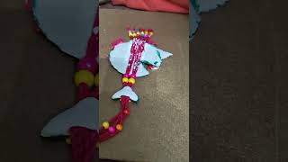 Tutorial videoHow to added Tassle in base handmade tassels making shorts clay jewellery art [upl. by Enitsirk26]