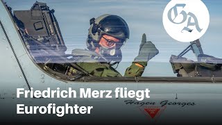 Friedrich Merz fliegt Eurofighter [upl. by Nobie772]