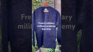 french military academy boa liner frenchmilitary boaliner usedclothing oldclothes 古着 [upl. by Eilrahs]