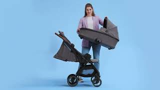 Maxi Cosi Soho  How to attach a carrycot [upl. by Ydniahs]