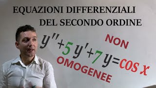 Equazioni differenziali non omogenee del secondo ordine Esercizi esami [upl. by Eilyak]