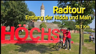 Radtour entlang der Nidda und des Mains [upl. by Netsrijk]