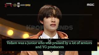 Bang Yedam Treasure amp Sandara Park 2ne1 Interaction at Masked Singer  Eng Sub [upl. by Rodrigo]