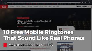 10 Free Mobile Ringtones That Sound Like Real Phones [upl. by Weiman]