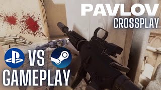 PSV2 vs PCVR  1 on 1  Pavlov VR pavlovvr vrgaming [upl. by Vange555]