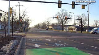 New Bike Traffic Lights Upgrade  9 Mile amp Scotia Rd [upl. by Sadoc]