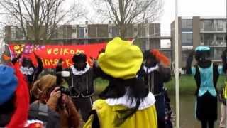 Zwarte Piet Johnny  Pieten Style  Intocht Emmeloord 2012 [upl. by Weslee]