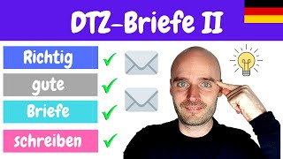 DTZ  Telc B1 Briefe schreiben  Bewerbung  A2 B1  Learn German  Deutsch lernen  Teil 2 [upl. by Ahtnamas]