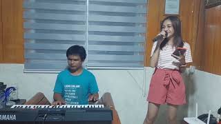 Itatago Na Lang Cover With DJ Marvin  Angel Krystal [upl. by Saalocin]