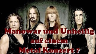 Manowar Live  Stuttgart  Unheilig auf einem Metal Konzert [upl. by Jaymee113]