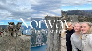 Norway vlog  visiting Stavanger amp hiking to Preikestolen [upl. by Nahamas521]