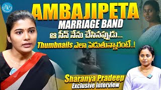 Actress Sharanya Pradeep Exclusive Interview  Talk Show With Harshini  Sharanya Pradeep Interview [upl. by Benis]