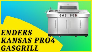 Enders Kansas Pro 4 Gasgrill ► Lohnt sich der Kauf ► KURZ amp KOMPAKT zusammengefasst [upl. by Rhodia]