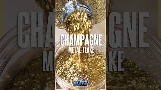 🍾Champagne Metal Flake Tropical Glitz goldflake metalflake flakedemetal [upl. by Maynord]