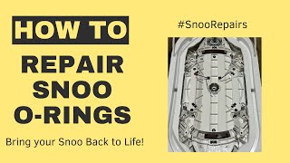 Ultimate Guide How to Fix your SNOO by an Expert SNOO ORings Repair [upl. by Argent]