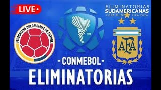 🔴 Colombia 2 vs Argentina 1 EN VIVO 🔴  Argentina Pierde el invito en Colombia [upl. by Aisatna977]