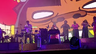 Gorillaz  O green world live 4k Berlin 24062022 [upl. by Naloj]