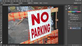 Photoshop Tutorial CS6 New Perspective Crop Tool HD [upl. by Garibull]