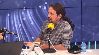 Iglesias insiste en un Gobierno de coalición para España [upl. by Aiuqal257]