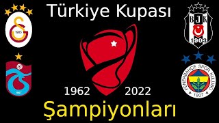 Hangi Takım En Çok Türkiye Kupasını Kazandı 19622022 [upl. by Yuh]