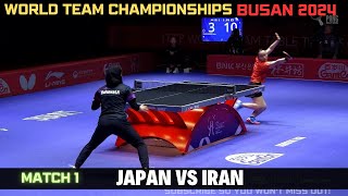 Mima Ito vs Neda Shahsavari  ITTF World Team Table Tennis Championships Finals Busan 2024 [upl. by Moskow]