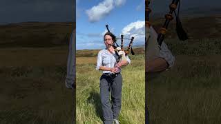 “Westering Home” played at MacCrimmon’s Memorial Cairn [upl. by Berey]