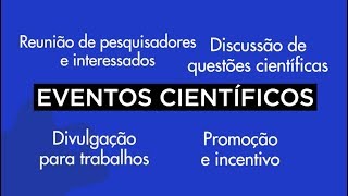 Conheça a diferença entre os eventos científicos [upl. by Ibib]