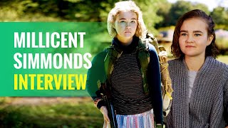 Millicent Simmonds Interview  A QUIET PLACE 2 [upl. by Twila186]