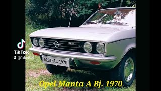 Opel Manta A  Original Baujahr 1970  classiccars  YouMagic4kids [upl. by Genna374]