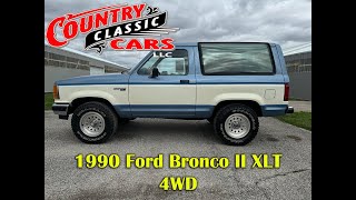 1990 Ford Bronco II XLT 4wd [upl. by Powell]