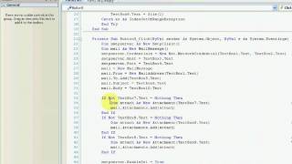 How to send an email with multiple attachments in VB 2008 [upl. by Amarillas]