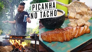 A MELHOR PICANHA QUE EU JÁ COMI  FEITA NO TACHO [upl. by Wiatt]