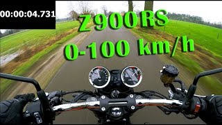 0100 acceleration Kawasaki Z900RS [upl. by Ozneral]