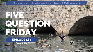 FIVE QUESTION FRIDAY episode 160 from Solin I Expat in Croatia [upl. by Nelrac]