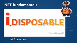 IDisposable is IMPORTANT  CodeNameK  12 [upl. by Akins324]