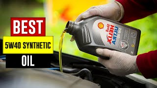 Top 5 Best 5w40 Synthetic Oil Review in 2023 [upl. by Feledy]